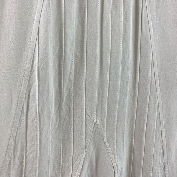 Coline NWT White‎ Sleeveless Dress Embroidery Large - Image 6