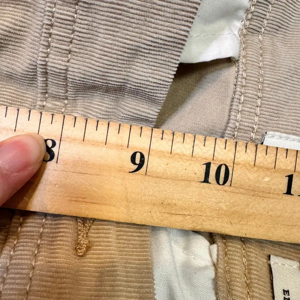 A New Day Khaki Corduroy Stretch Pants Women Size 8 Straight‎ Leg Casual - Image 8