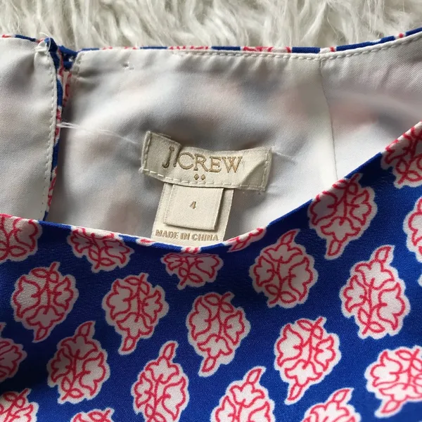 J. Crew Dress Printed Gallery Shift Dress Paisley - Image 5