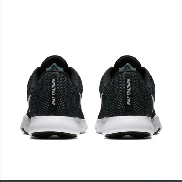 NWT 🖤🤍 Nike WIDE Womens Flex Trainer Black and Silver Sneakers, Size 8.5 WIDE - Image 5
