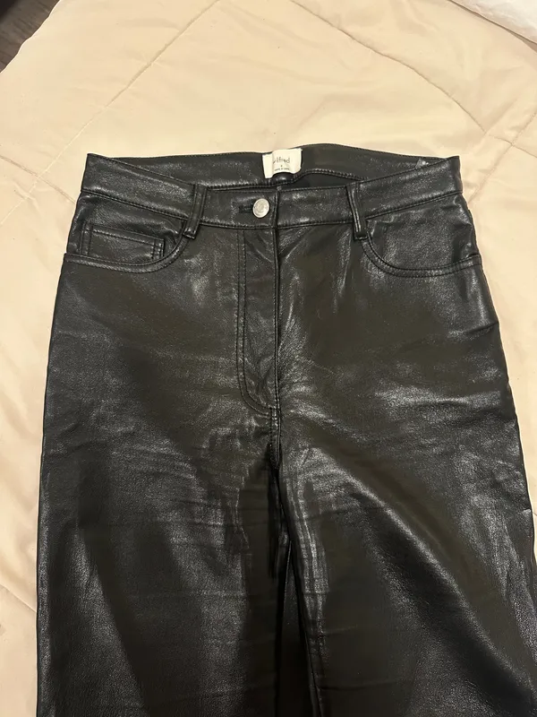 Black Leather pants  - Image 4