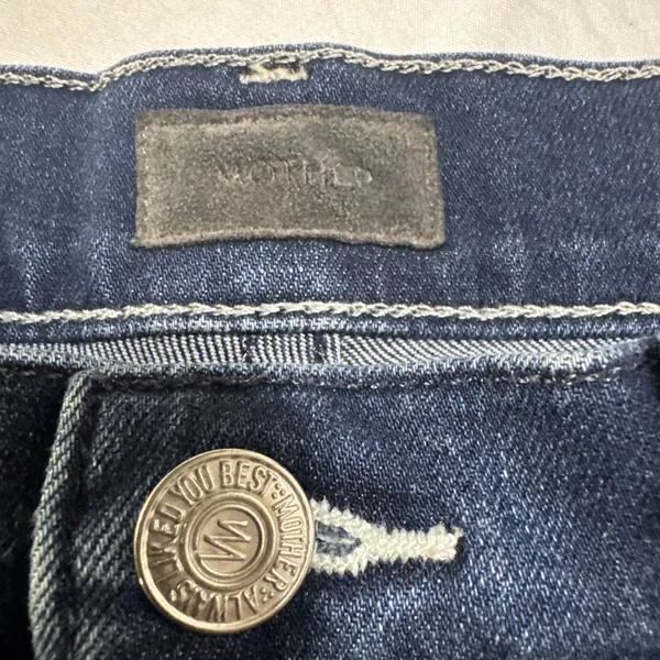 Mother Jeans The Hustler Sidewinder Tongue And Chic High Waisted 27 X 29 - Image 5