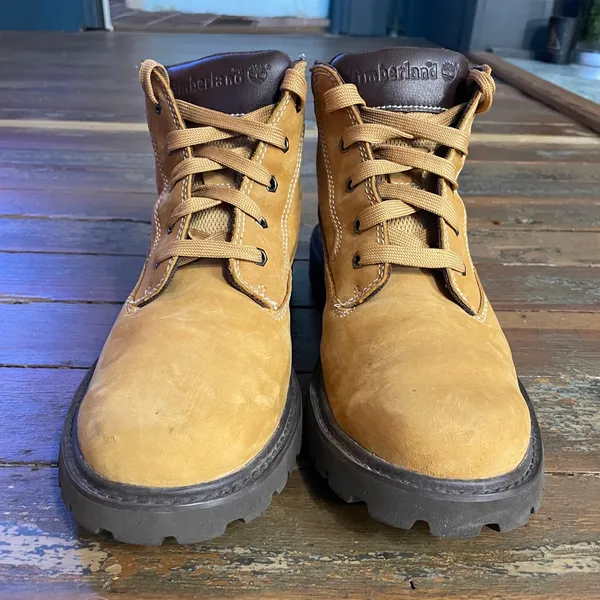 Timberland Women's Nellie Chukka Leather Ankle Boots in Wheat - Sz 8.5 🧡🎀 - Image 2