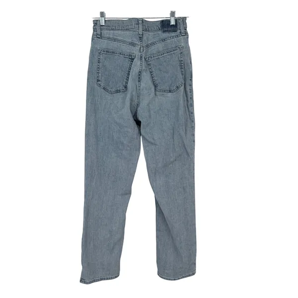 Abercrombie Curve Love 90s Straight Ultra High Rise Jeans Blue Size 29 8R‎ - Image 2