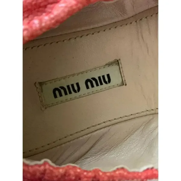 Miu Miu Ballet Bow Flats women's size 39.5 9.5 - Image 7
