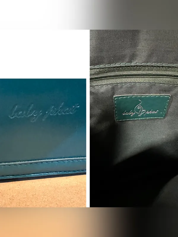Vintage Y2k Baby Phat Teal Caged Design Chain Shoulder Bag - Image 11