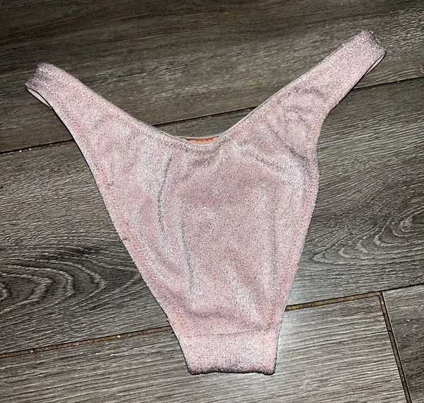 Triangl Mica Blush Sparkle Bikini Size xxs top XS bottom - Image 5