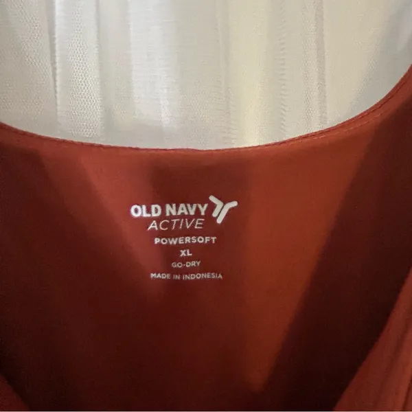 NWOT Old Navy PowerSoft Square Neck Shelf Bra Support Athletic Active Tank Dress - Image 2