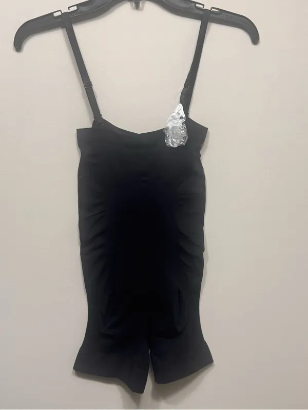 SHAPELLX Shapewear Bodysuits Tummy Control Butt Lifter removable Straps Black - Image 4