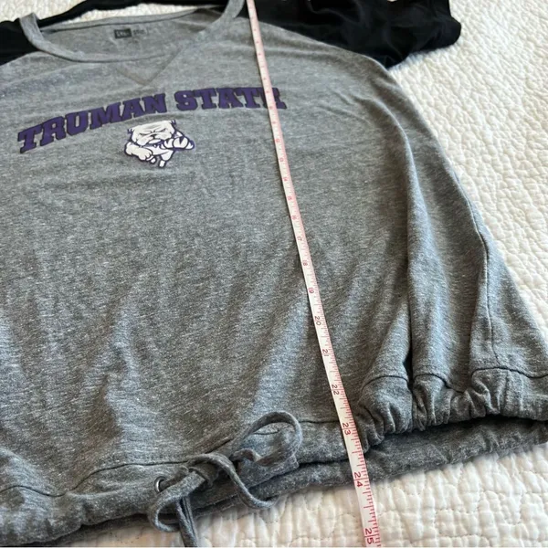 ✨ New‎ Era Women’s Truman State University Black Gray Top Medium - Image 8
