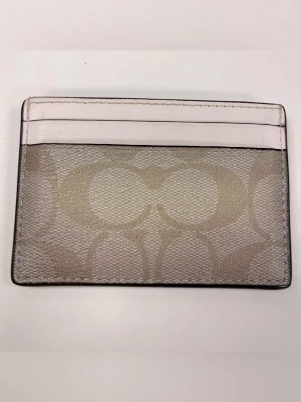 COACH Slim Card Case In Signature Jacquard - Image 2