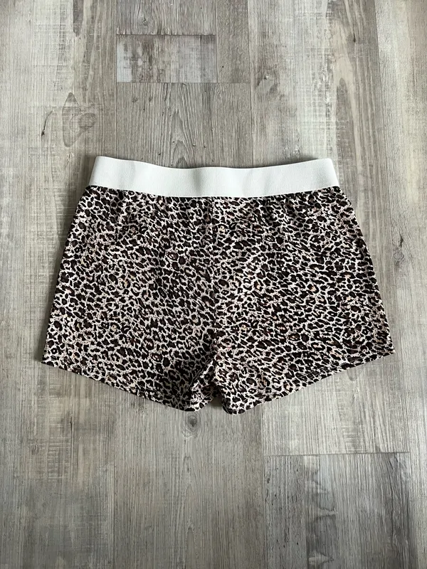 Shein Leopard Pajama shorts - Image 3