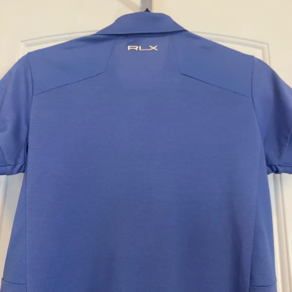 Ralph Lauren RLX Women S Golf Polo Shirt Periwinkle Short Sleeve Performance Top - Image 4