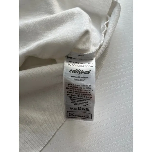 Edikted The Makers California 1980 Baseball T Shirt Top‎ size medium - Image 8
