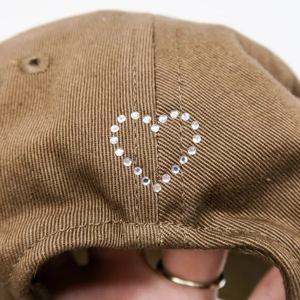Vintage Y2K Brown Rhinestone Gap Baseball Hat - Image 6