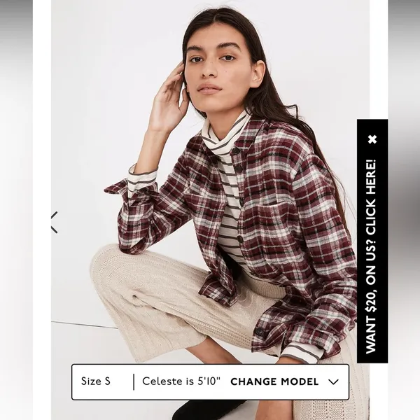 Madewell‎ Flannel Sunday Shirt in Mahaska Plaid - Image 2