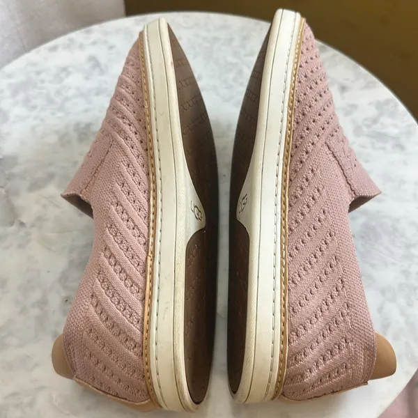 UGG Sammy Wavy Knit‎ Sneaker Pink Size 10 - Image 6
