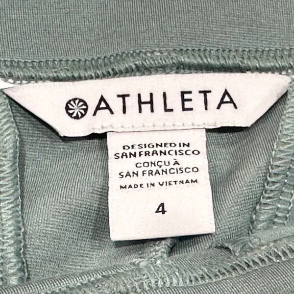 Athleta Women's‎ Stretch Eastbound Straight Pants S/988039-01 Sage Green Size 4 - Image 6