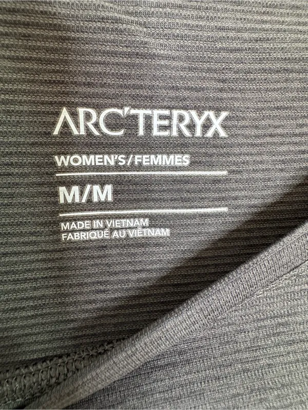 Arc'teryx Women's Taema Crew Neck Shirt UPF 50+ Gray Size M - Image 6