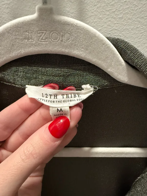 12th Tribe Green Maxi Dress - Image 4