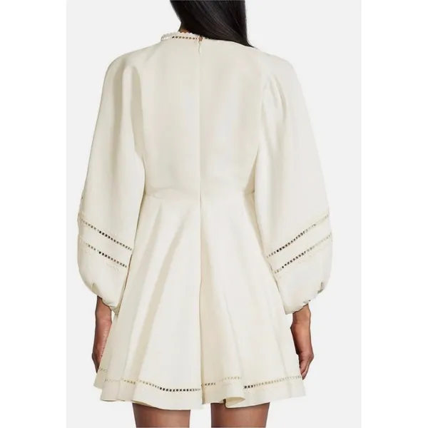 NWT SACHIN & BABI‎ Caden Babydoll Dress in Ivory Medium $475 - Image 8