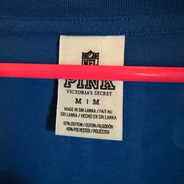 Victoria’s Secret pink Detroit Lions, NFL long sleeve shirt, size medium! - Image 2