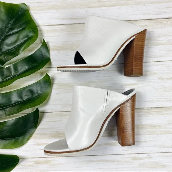 Tibi ivory Bee woman’s mule heel - Image 4