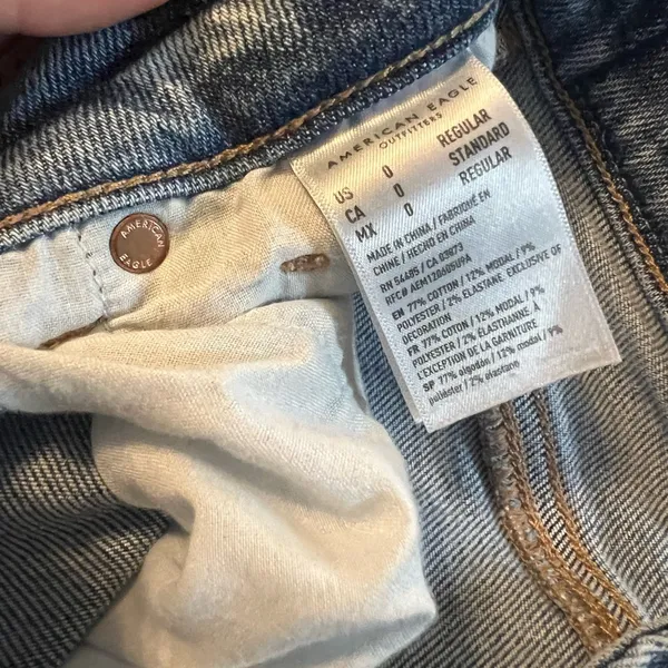 american eagle mom jeans - Image 4