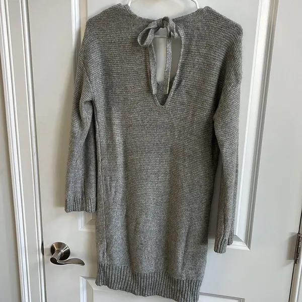 American Eagle Sweater Dress Size Small Gray‎ Gray - Image 4