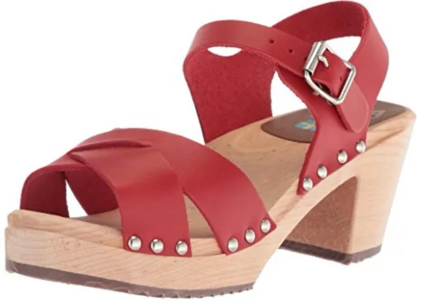 Mia Gertrude platform leather clogs size 36/6 - Image 2