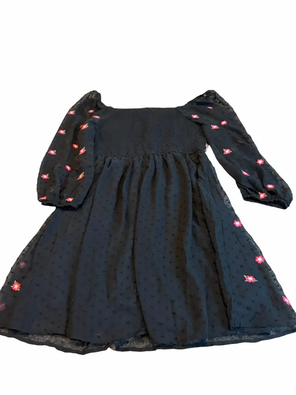 SAVANNA JANE smocked floral mini dress - Image 4