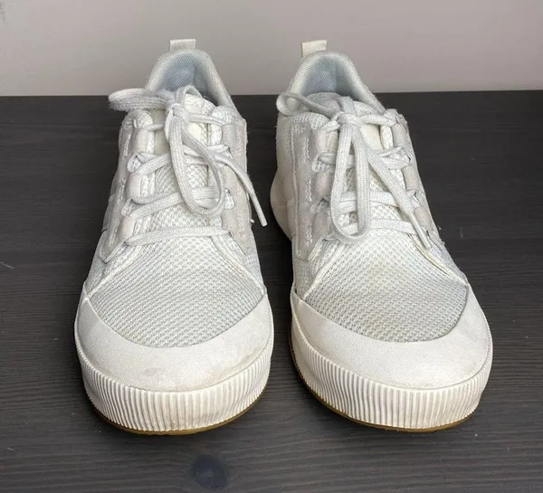 Sorel Out N About III Low WP Sneaker Waterproof Sea Salt Chalk Size 7.5 - Image 4
