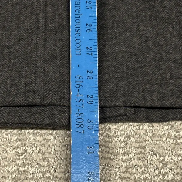 Abercrombie & Fitch Pea Coat Womens Small Wool Blend Herringbone Double Breasted - Image 10