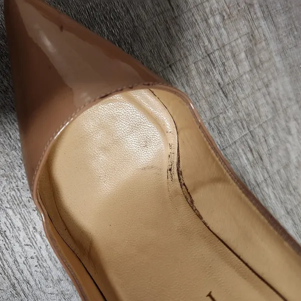 Christian Louboutin Patent Leather Pigalle Platform Heels Size 36 - Image 15