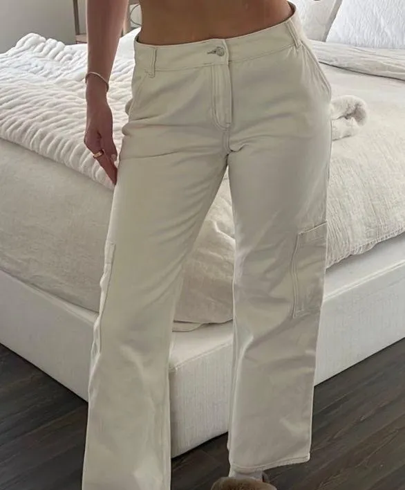 H&M Canvas Cargo Pant - Image 3