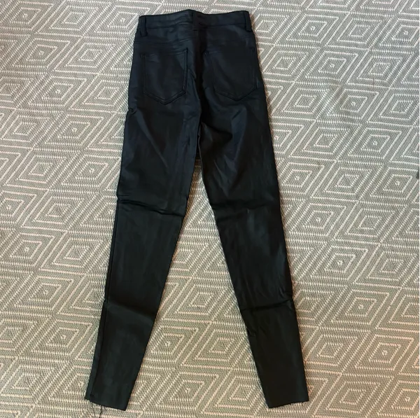 Black leather pants - Image 2