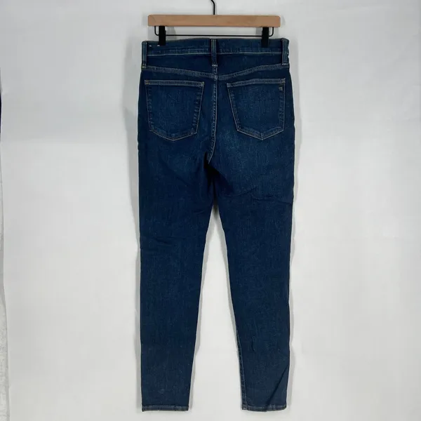 Madewell Skinny Jeans Womens 29 Blue Denim Cotton Mid Rise Medium‎ Wash - Image 6