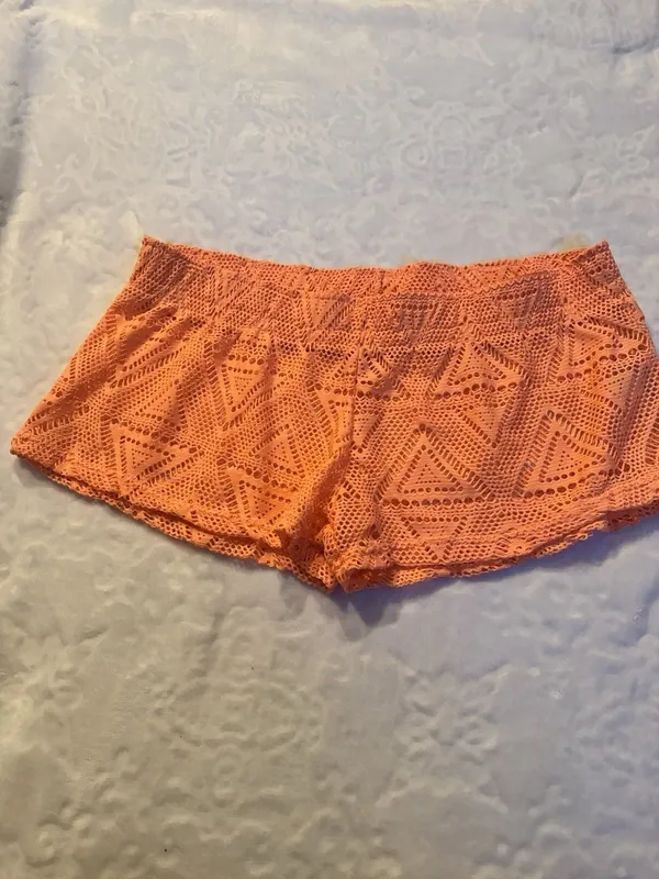 Lagaci Beach Shorts Orange XL - Image 3