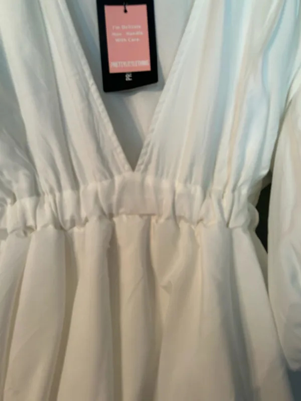 Pretty Little Thing Dress puffball hem - Image 4