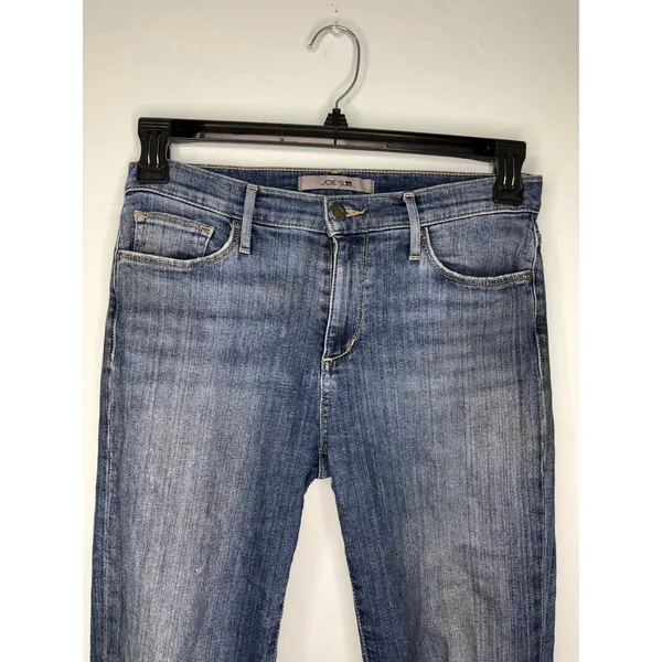 Joe's Jeans Cuffed Straight Leg Women's Size 28 Blue Denim - Image 2