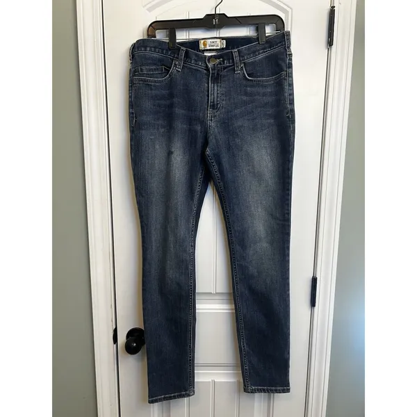 Carhartt Rugged Flex Layton Skinny Leg Jeans Slim Fit Size 10 Stretch Denim - Image 2