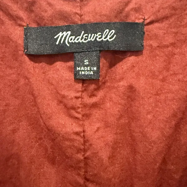 MADEWELL Pintuck‎ Mini Dress in Florentine Floral size Small - Image 8