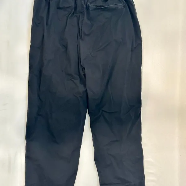 Abercrombie Straight Relaxed Crop Chino Pants - Navy - S - Image 6