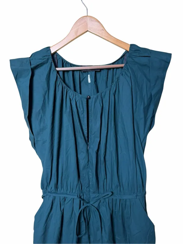 Rachel Comey Valencia Jumpsuit Size Large Teal Green - Image 5