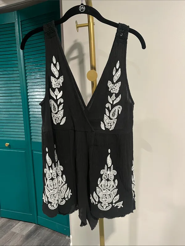 RARE - FREE PEOPLE - NW(partial)T Songbird Romper XS - Image 6