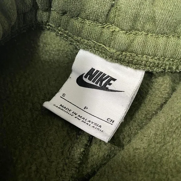 Nike Women'S Olive Green Elastic Waist Jogger Sweat Pants Activewear Gym Comfy - Image 2