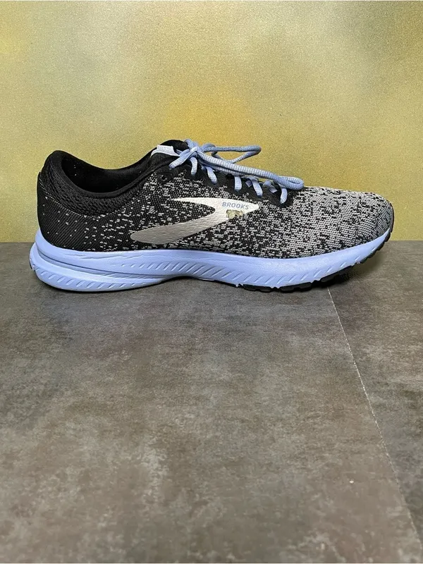 Brooks Launch 6 Women's Black/Gray/Blue Running Shoes Size 9B - Image 11