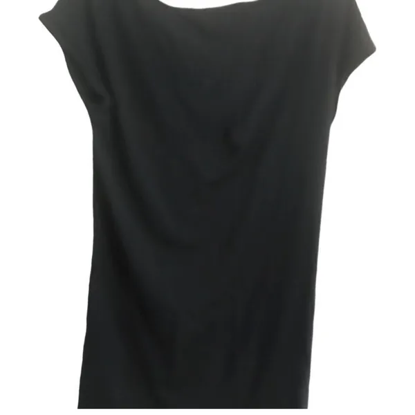 Old Navy Black Twist-Front V-Neck Short Sleeve Top - Image 6