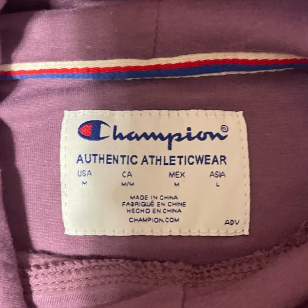 Champion Purple Sweatshirt - Image 4
