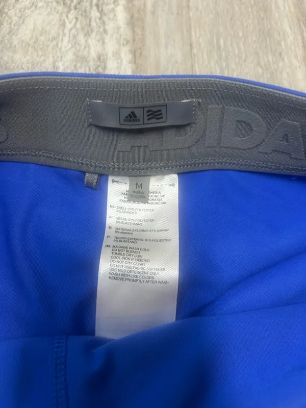 Adidas Rangeware Blue Skort Chevron Pattern Size Medium  - Image 4